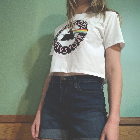 Pink Floyd US tour crop tee - Picture 1 of 6